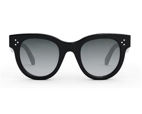 buy celine baby audrey|CELINE Baby Audrey CL4003IN 01B Black Round Sunglasses .